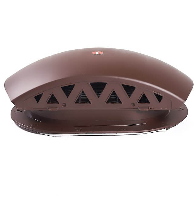 Вентилятор подкровельного пространства Viotto для мягкой кровли RAL 8017 коричневый фото 1