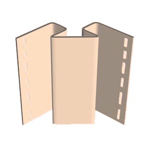 Внутренний угол FineBer Слон.Кость 3.05м.(уп.10шт) фото Центр Металлокровли