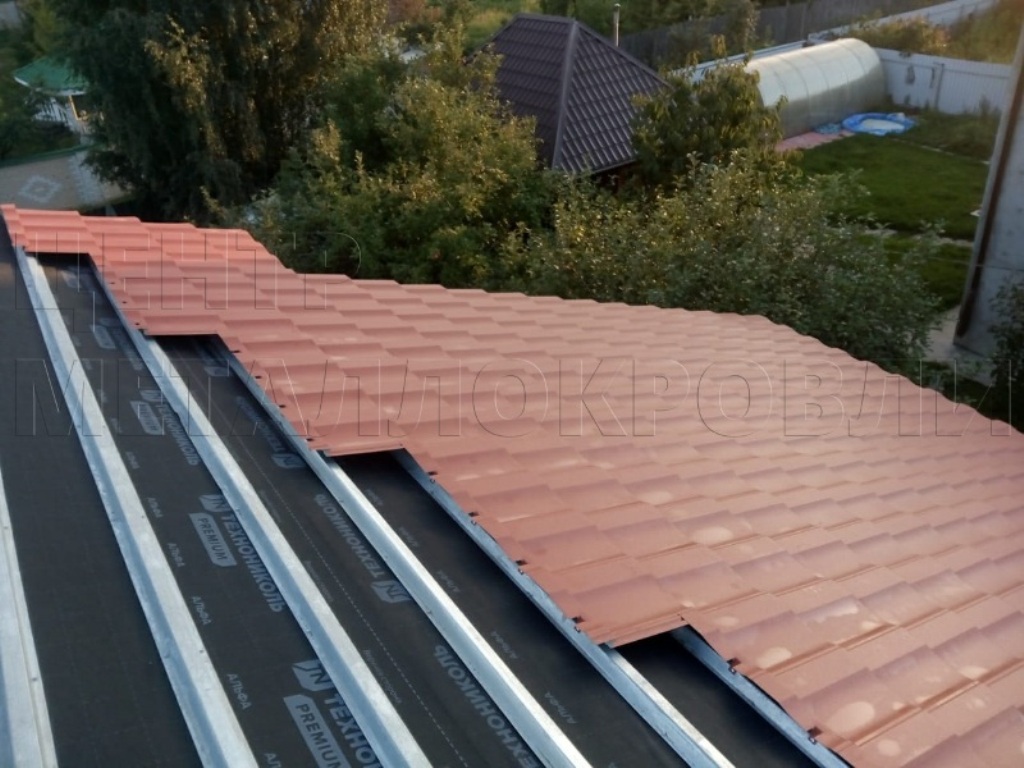 Металлочерепица Геркулес 8004 терракотовый Стальной Бархат от Центра Металлокровли в Владимире Металлочерепица Геркулес 8004 терракотовый Стальной Бархат от Центра Металлокровли в Владимире