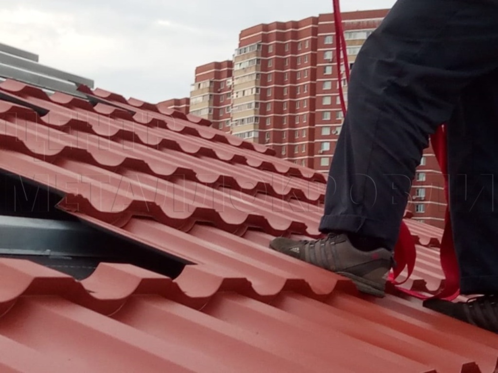 Металлочерепица Геркулес 8004 терракотовый Стальной Бархат от Центра Металлокровли в Владимире Металлочерепица Геркулес 8004 терракотовый Стальной Бархат от Центра Металлокровли в Владимире