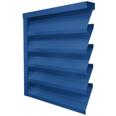 Ламель ЭКО-Z-US RAL5005-5005 Синий Сигнал полиэстер двусторонний