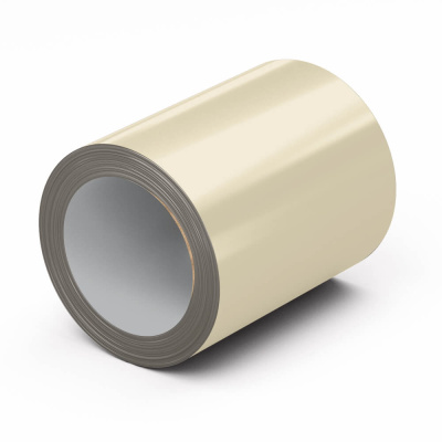 Рулон стали полиэстер RAL1015 Слоновая Кость 0.45х1250мм открытый